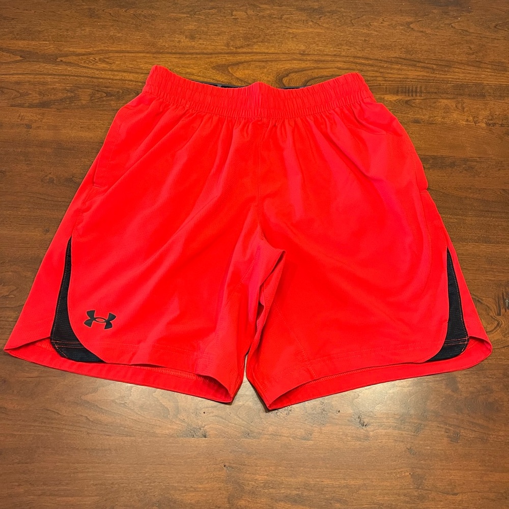 Medium Red Under Armor Shorts